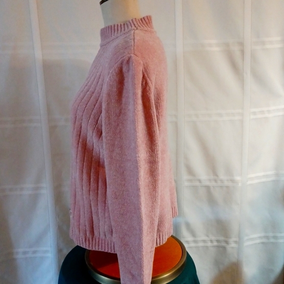 Alfred Dunner Women's size S pink sweater - Picture 2 of 9